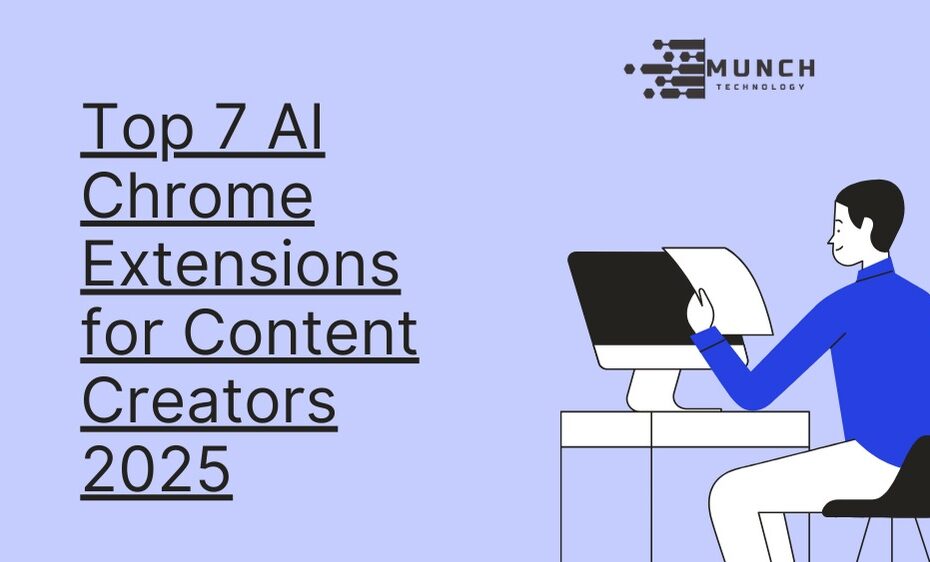 Top 7 AI Chrome plugins for content creators 2025