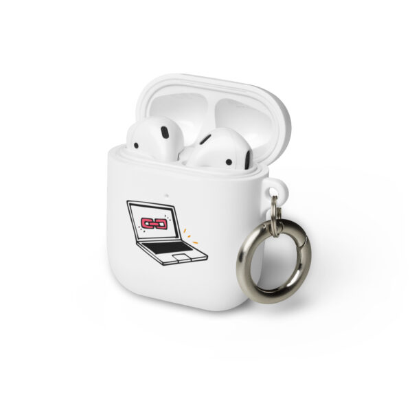 link building logo Rubber Case for AirPods® - Image 4