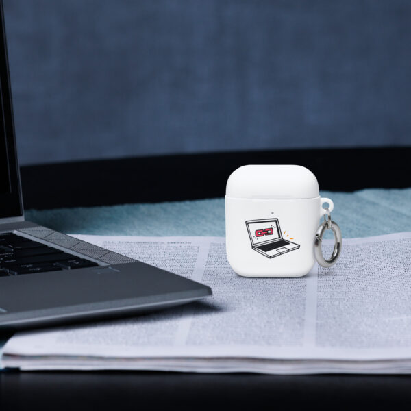 link building logo Rubber Case for AirPods® - Image 6