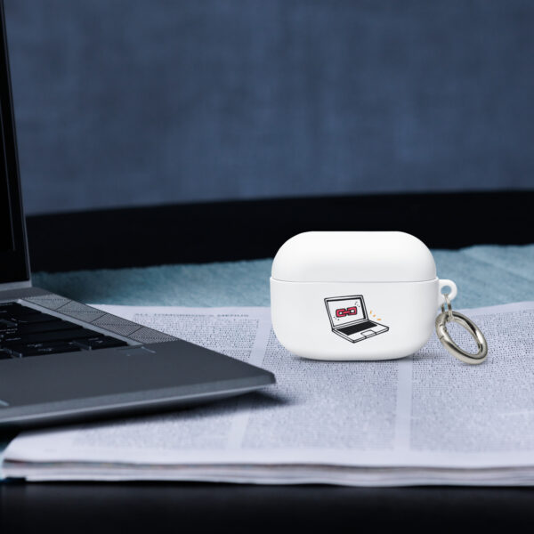 link building logo Rubber Case for AirPods® - Image 5