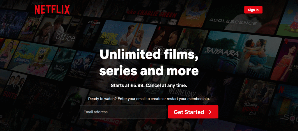 Netflix – Legal & Secure Streaming