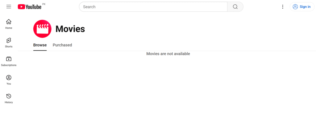 YouTube Movies – Pay-per-view Legal Option
